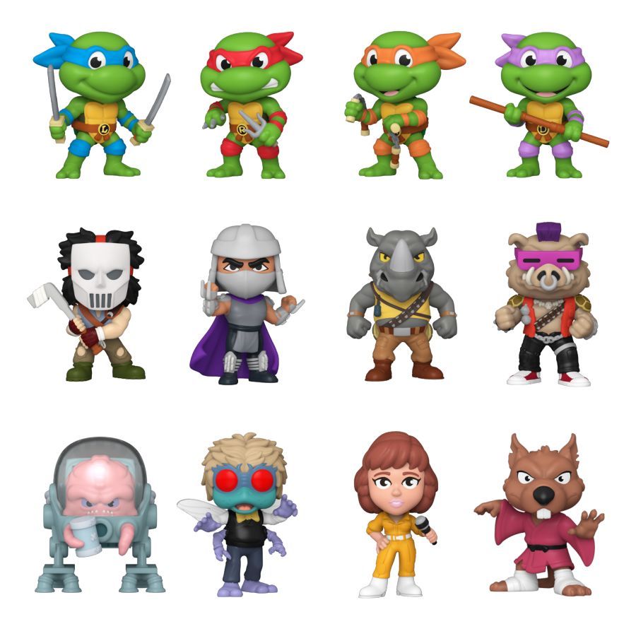 Teenage Mutant Ninja Turtles (TV 1987) – Mystery Minis
