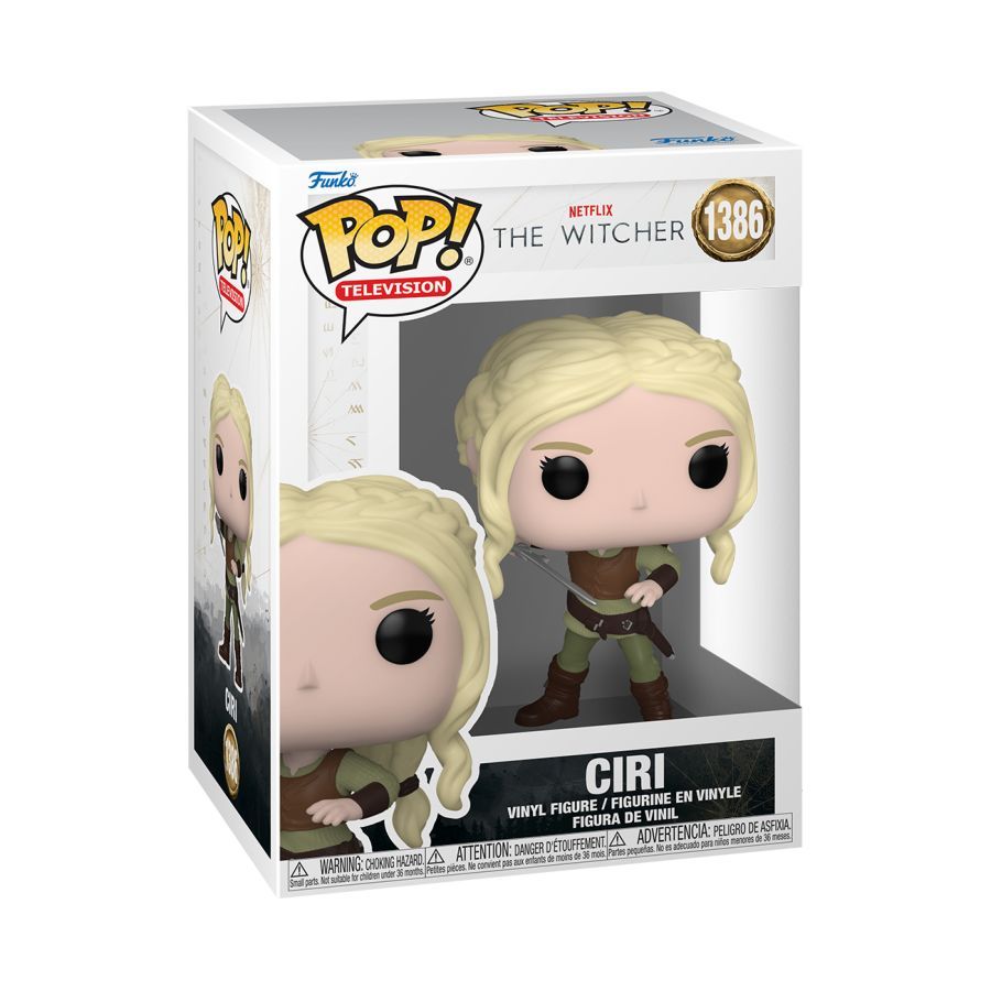 The Witcher (TV) – Ciri with sword Pop! Vinyl