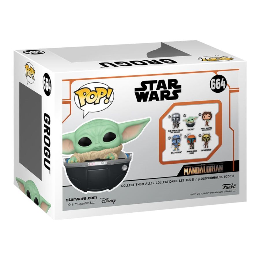 Star Wars: Mandalorian – Grogu in Hovering Pram Pop! Vinyl