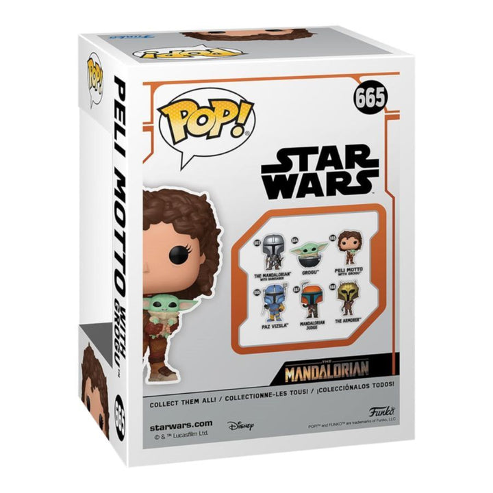 Star Wars: Mandalorian – Peli Motto &amp; Grogu Pop! Vinyl