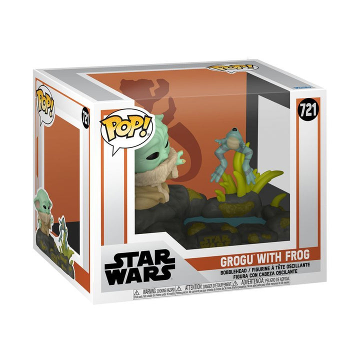 Star Wars – Din Grogu with Frog Pop! Deluxe