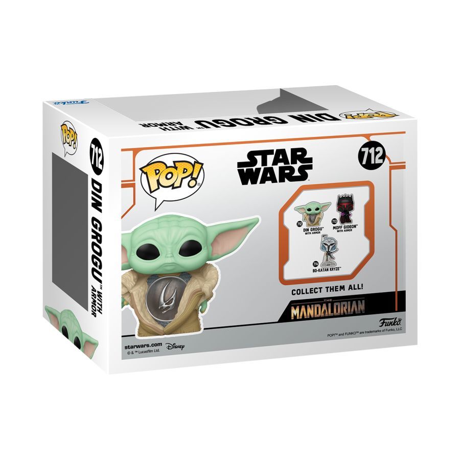 Star Wars – Din Grogu with Armor Pop! Vinyl