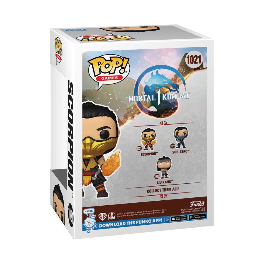 Mortal Kombat 1 – Scorpion Pop! Vinyl