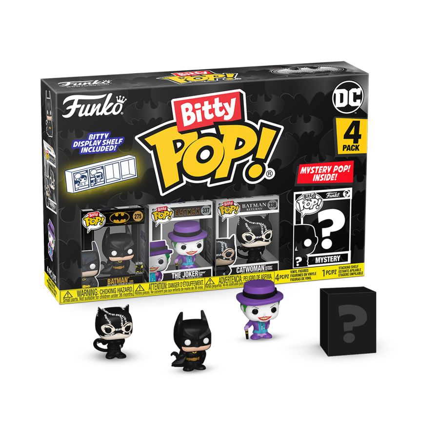 Batman: 85th Anniversary – Batman Bitty Pop! 4-Pack