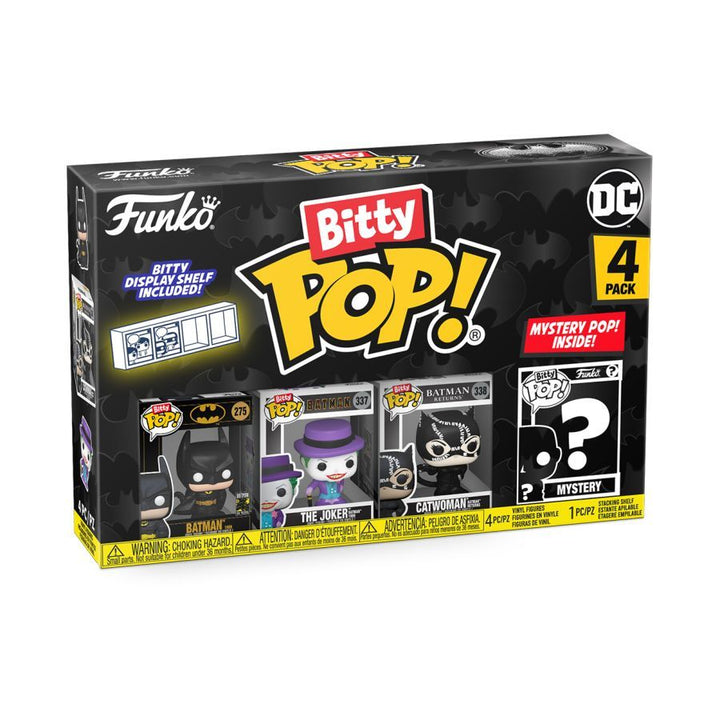 Batman: 85th Anniversary – Batman Bitty Pop! 4-Pack
