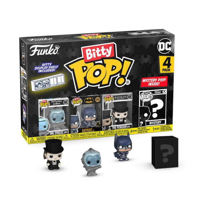 Batman: 85th Anniversary – Mr. Freeze Bitty Pop! 4-Pack