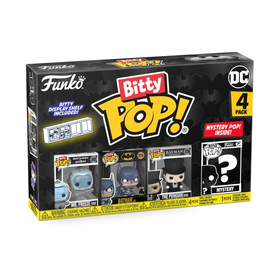 Batman: 85th Anniversary – Mr. Freeze Bitty Pop! 4-Pack