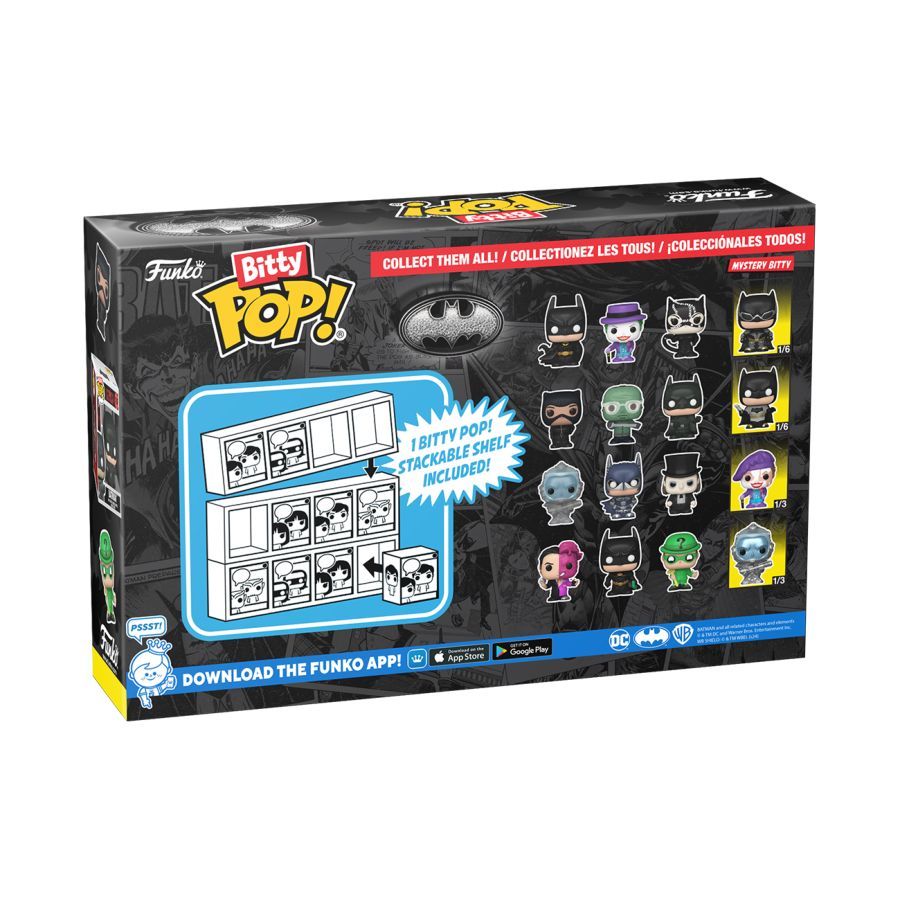 Batman: 85th Anniversary – Mr. Freeze Bitty Pop! 4-Pack