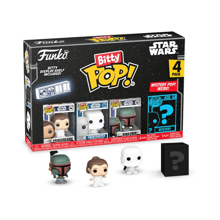 Star Wars – Princess Leia Bitty Pop! 4-Pack