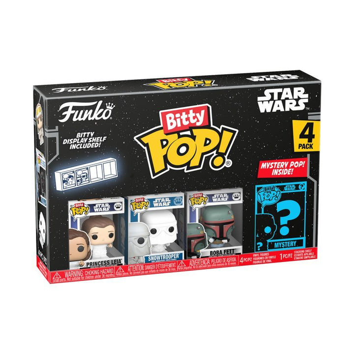 Star Wars – Princess Leia Bitty Pop! 4-Pack