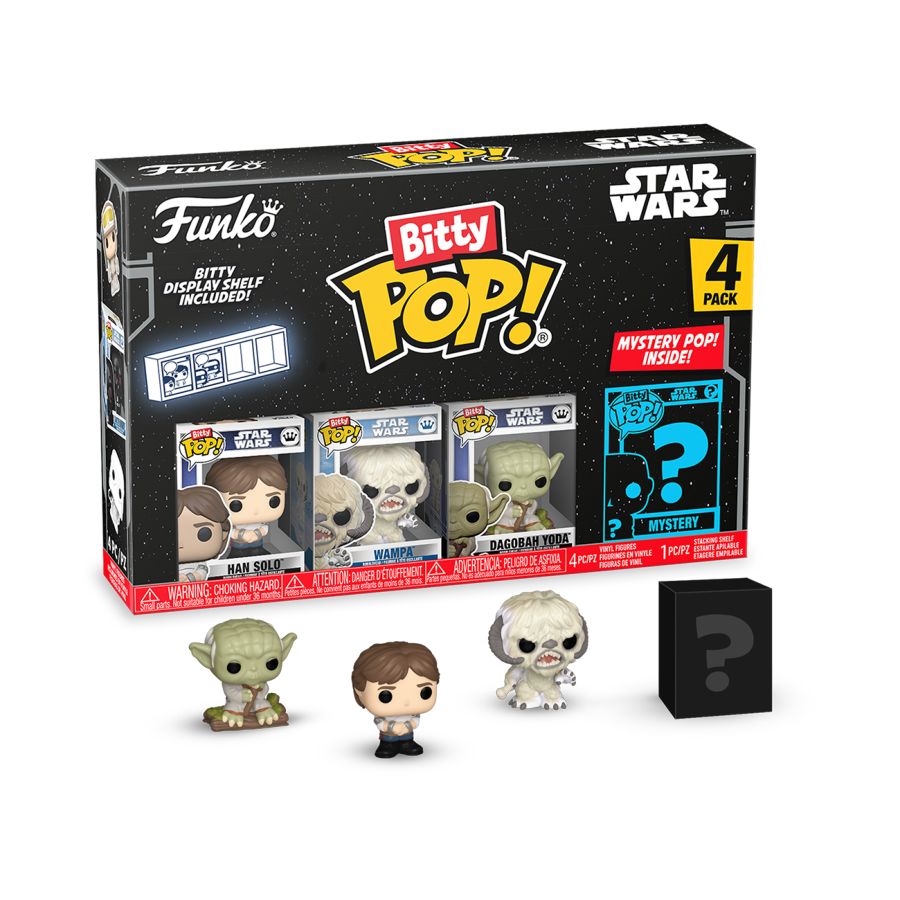 Star Wars – Han Solo Bitty Pop! 4-Pack