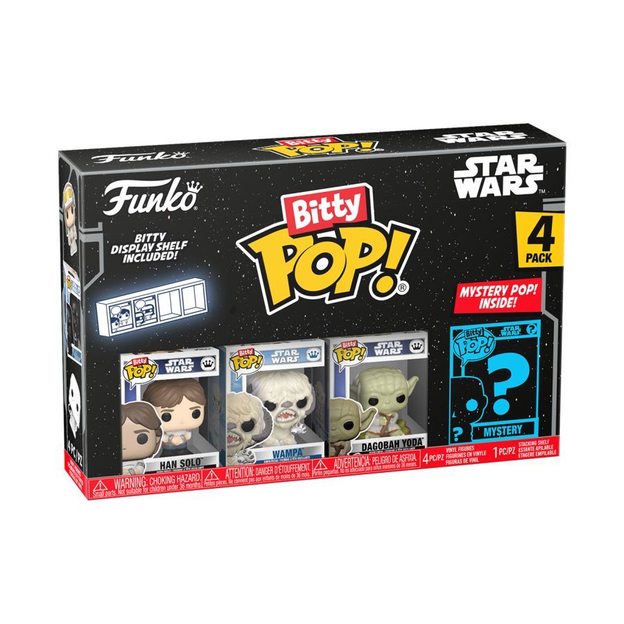 Star Wars – Han Solo Bitty Pop! 4-Pack