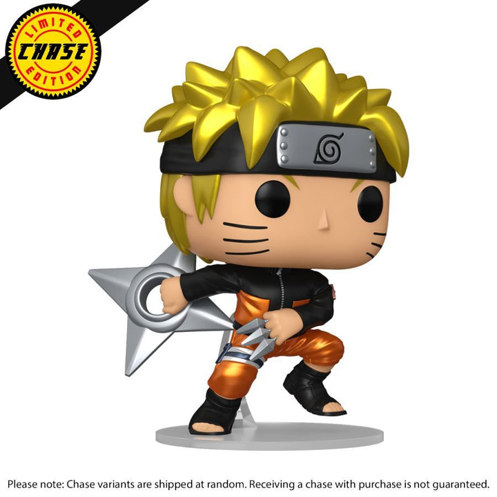 Naruto – Naruto Uzumaki with Shuriken (with chase) Pop! Vinyl