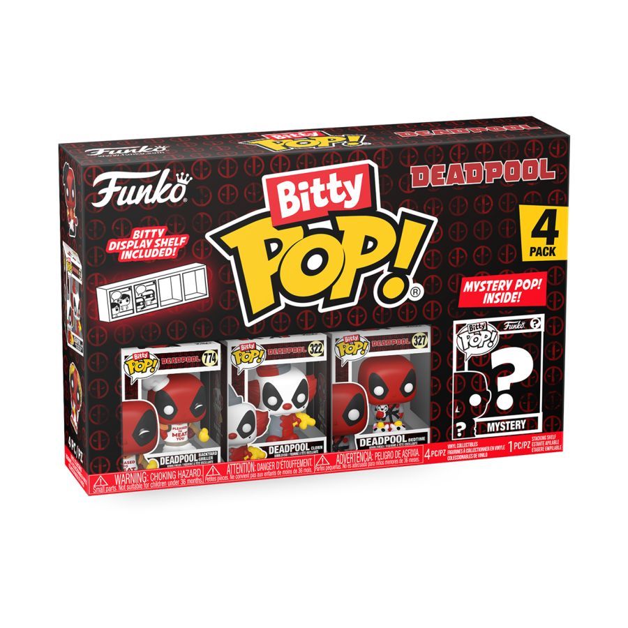 Deadpool – BBQ Master Bitty Pop! 4 -Pack