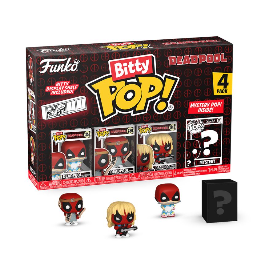 Deadpool – Sleepover Bitty Pop! 4 -Pack