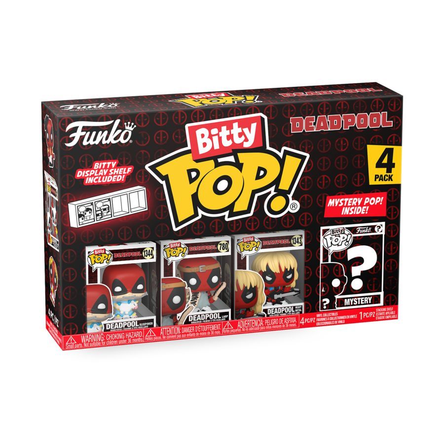 Deadpool – Sleepover Bitty Pop! 4 -Pack