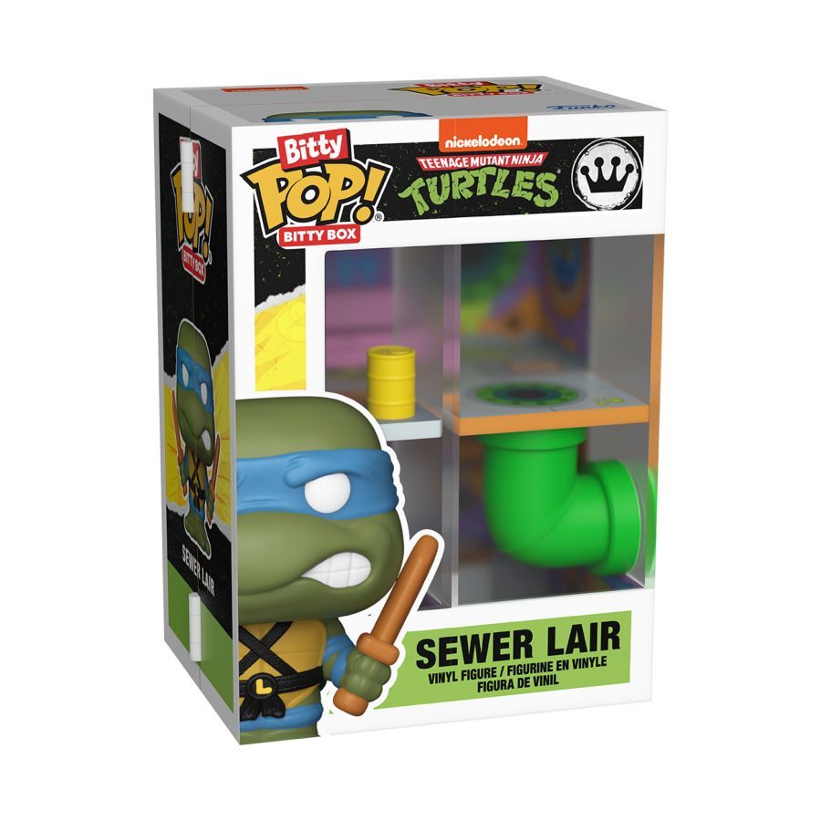 Teenage Mutant Ninja Turtles – Sewer Home Bitty Box Playset