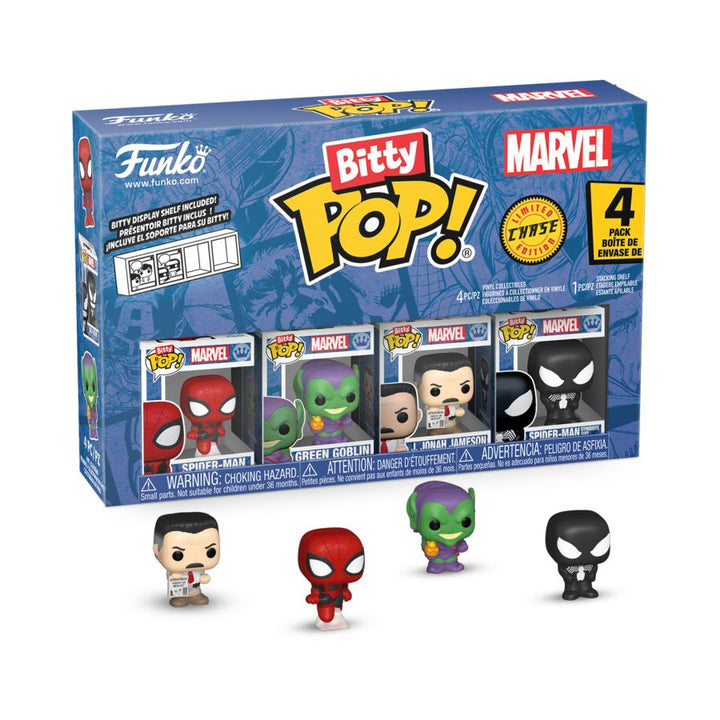 Spider-Man – Spider-Man Bitty Pop! 4-Pack