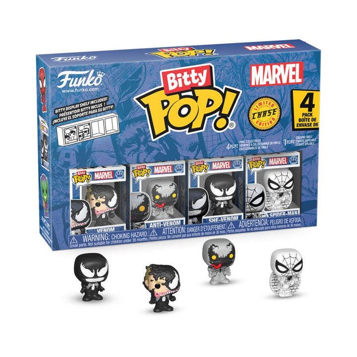 Spider-Man – Venom Bitty Pop! 4-Pack