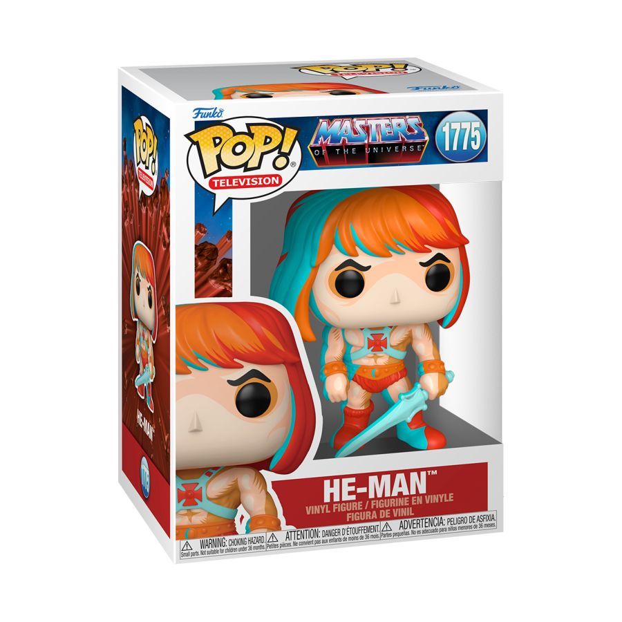 Masters of The Universe – He-Man (Retro Neon Deco) Pop! Vinyl