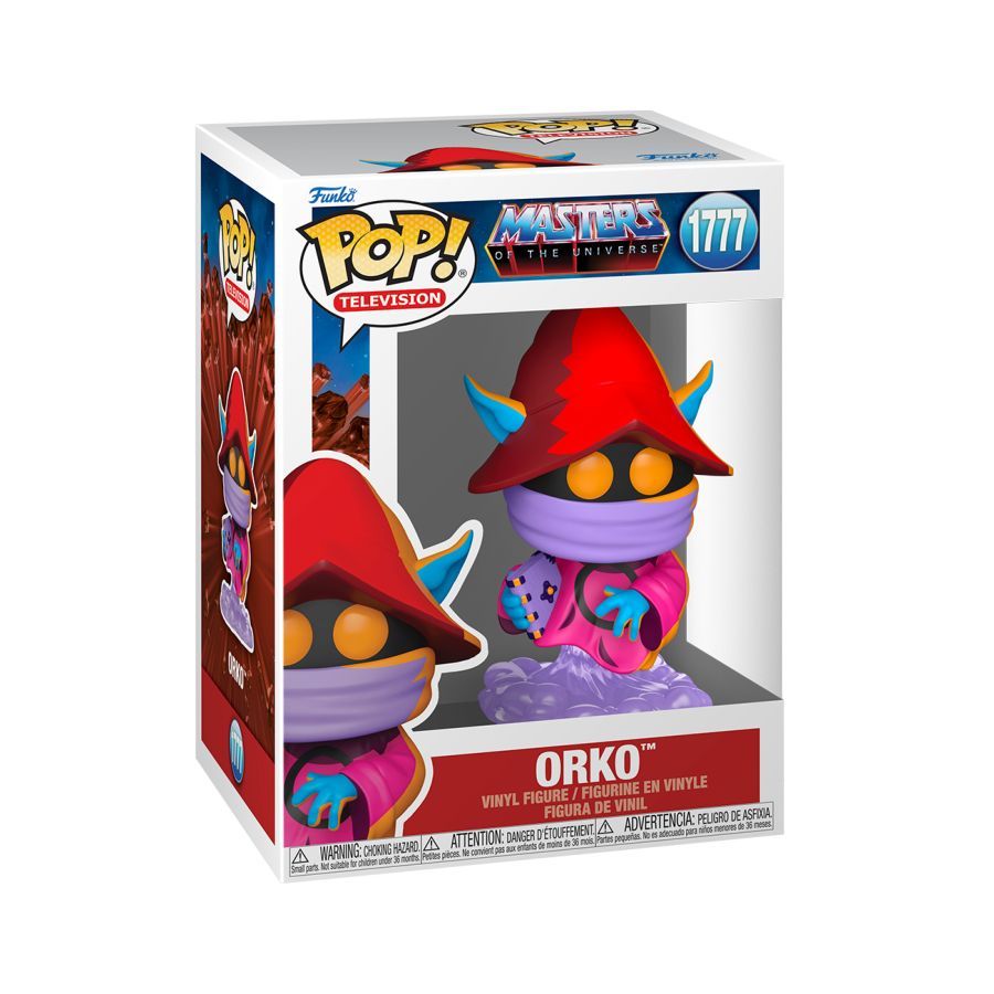 Masters of The Universe – Orko (Retro Neon Deco) Pop! Vinyl