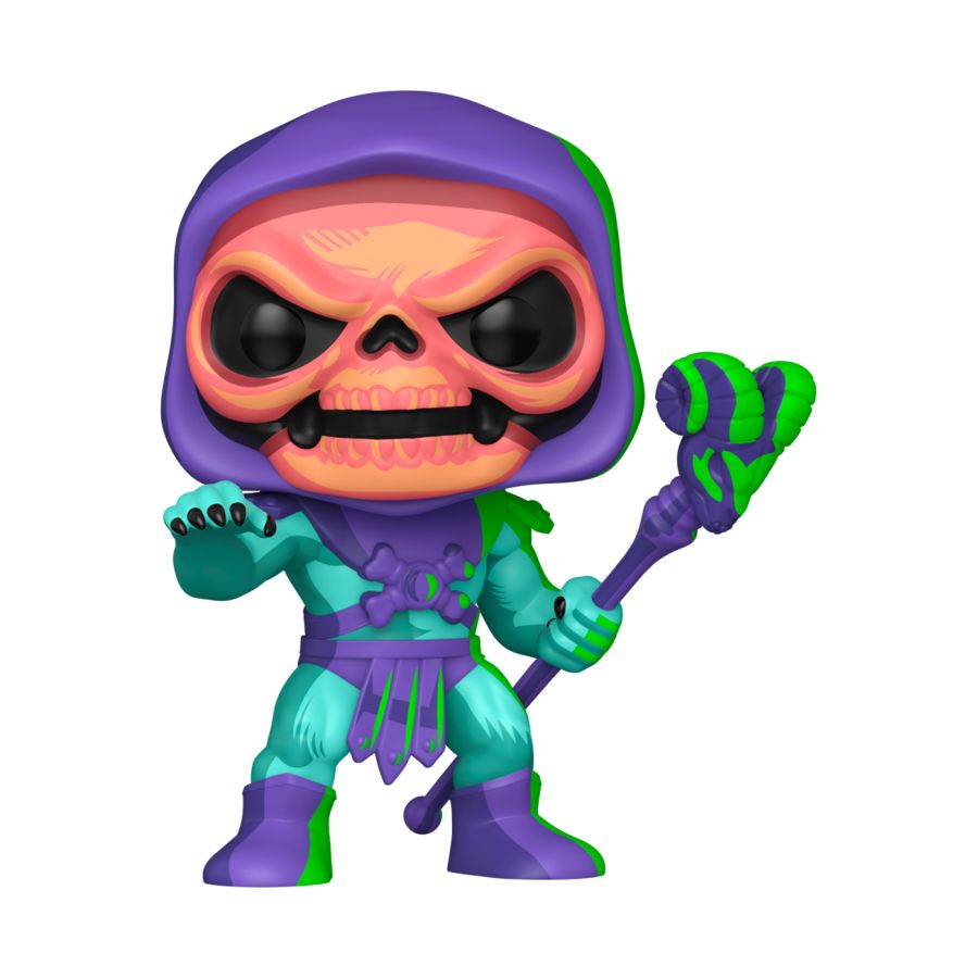 Masters of The Universe – Skeletor (Retro Neon Deco) Pop! Vinyl