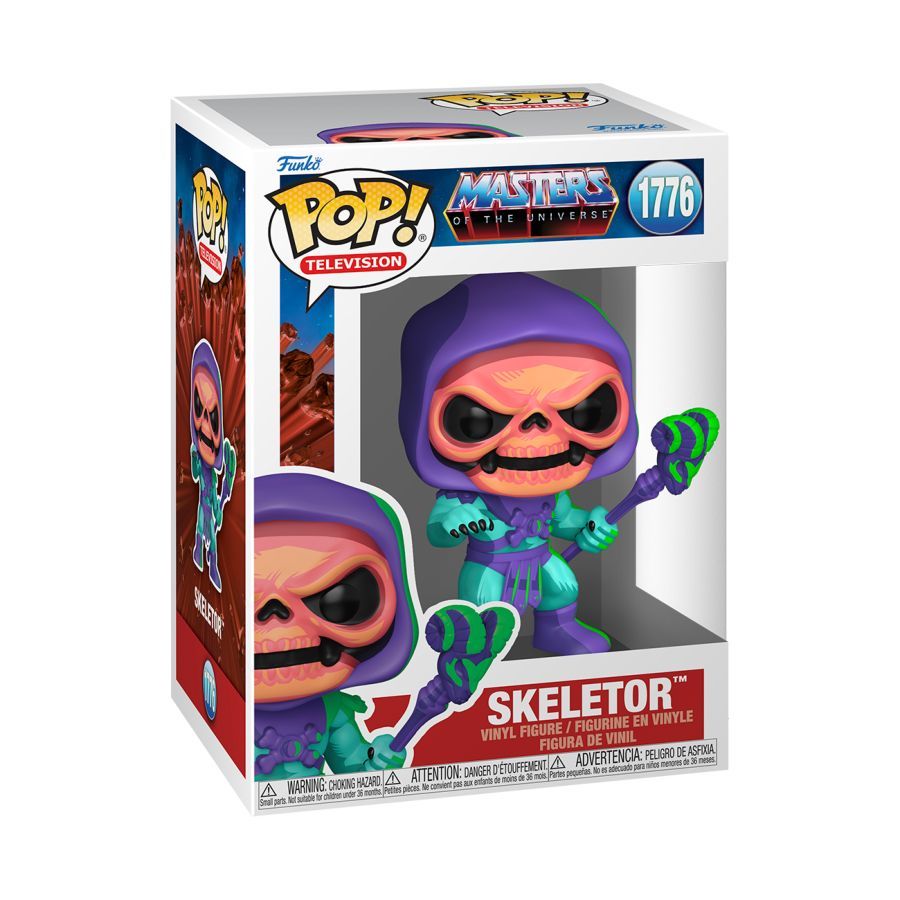 Masters of The Universe – Skeletor (Retro Neon Deco) Pop! Vinyl