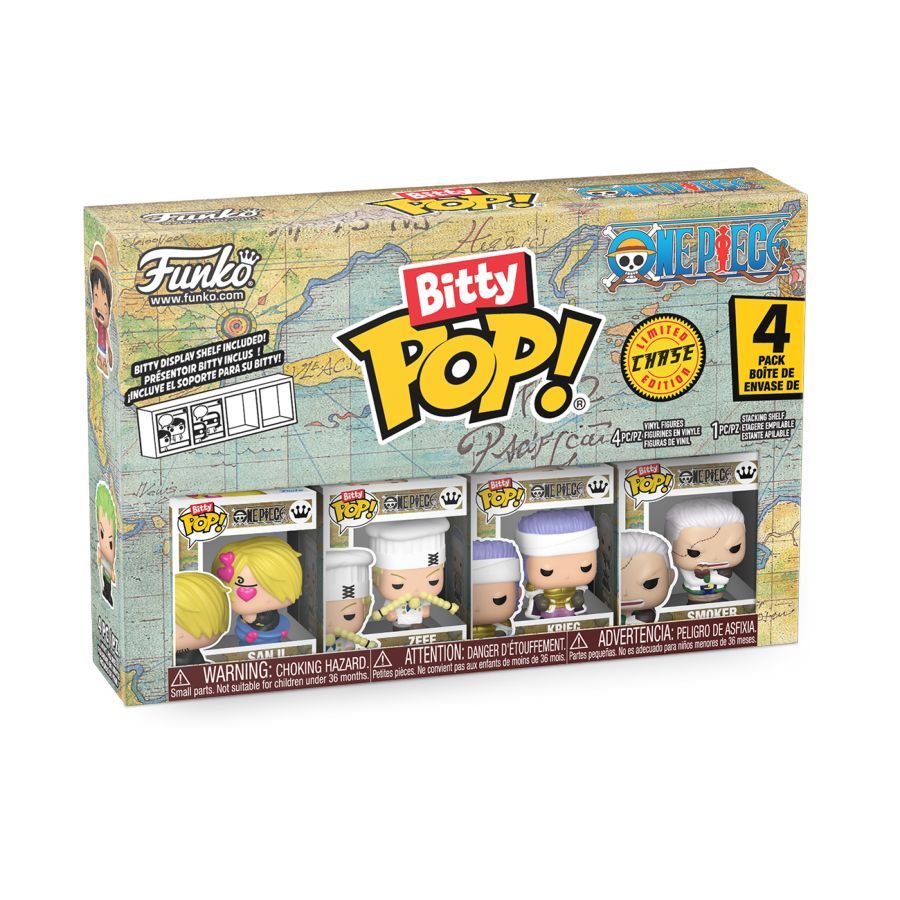 One Piece – Sanji Bitty Pop! 4-Pack