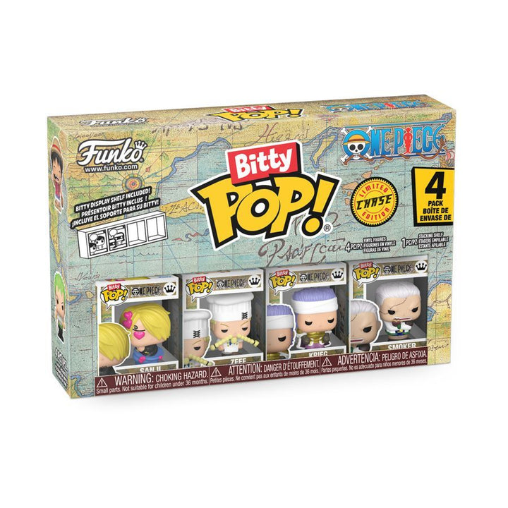 One Piece – Sanji Bitty Pop! 4-Pack