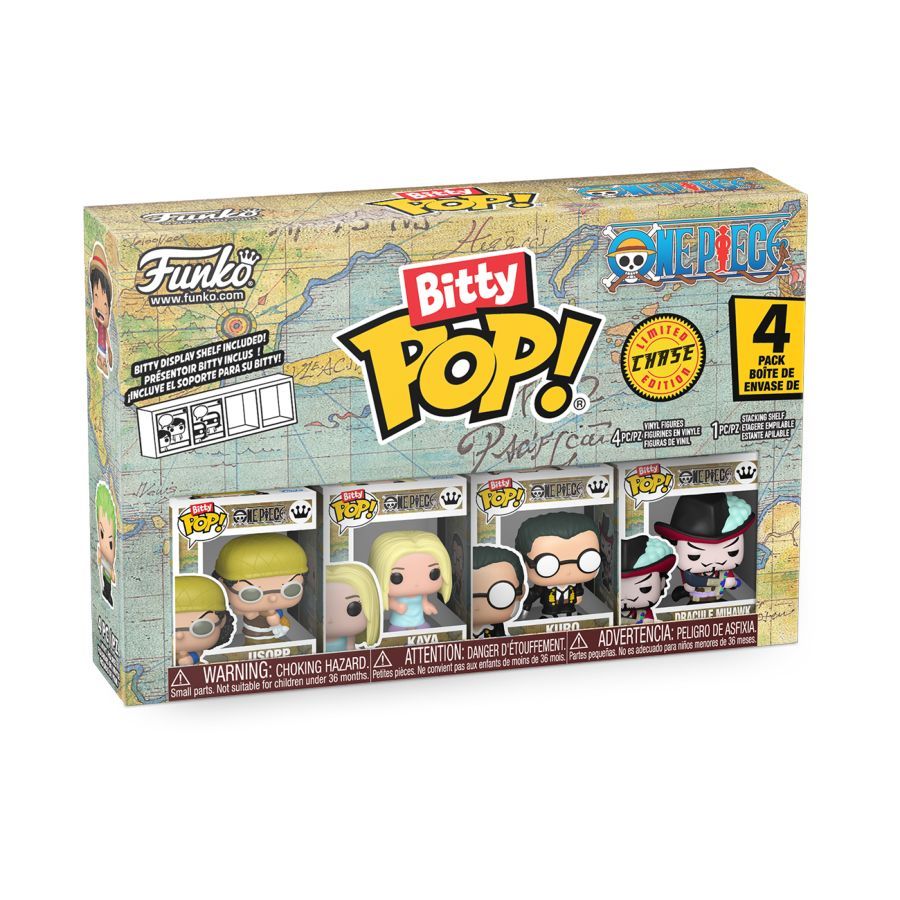 One Piece – Usopp Bitty Pop! 4-Pack