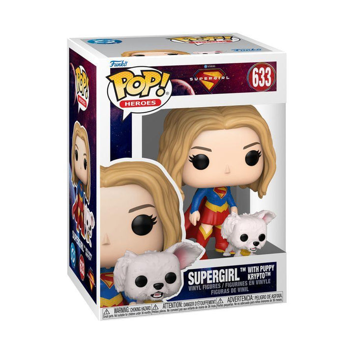 Supergirl (2026) – Supergirl with Puppy Krypto Pop! Vinyl