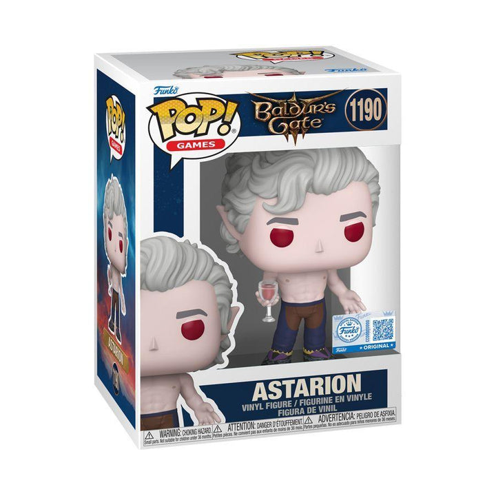 Baldur’s Gate 3 – Astarion (Shirtless) US Exclusive Pop! Vinyl