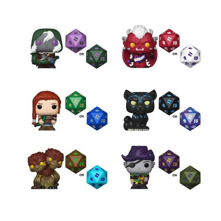 D&amp;D – Bitty Pop! &amp; Dice Blind Bag Assortment