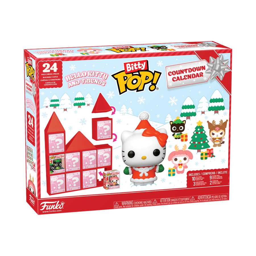 Hello Kitty &amp; Friends – 2026 Bitty Pop! Countdown Calendar