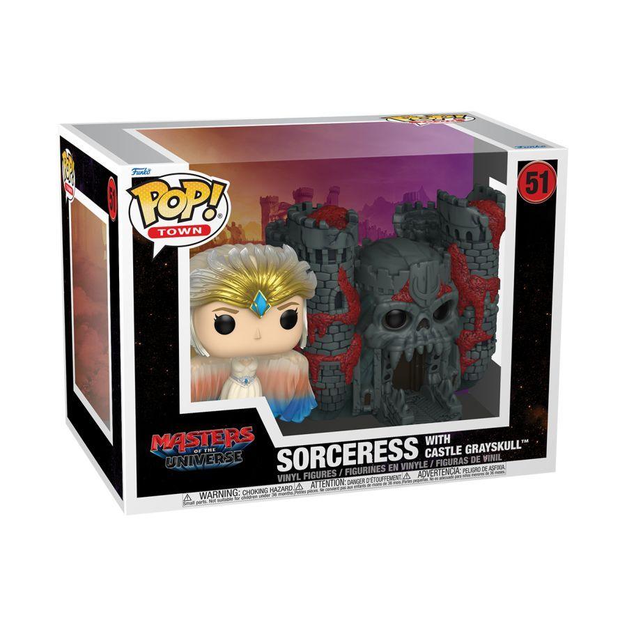 Masters of the Universe (2026) – Sorceress with Castle Grayskull Pop! Town