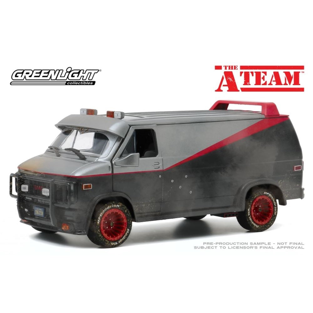 1:24 A Team 1983 GMC Vandura with Bullet Holes