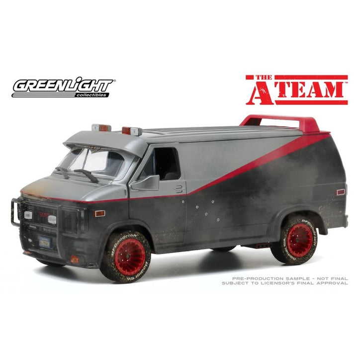 1:24 A Team 1983 GMC Vandura with Bullet Holes