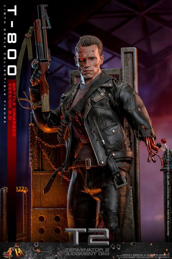 Terminator 2: Judgment Day – T-800 (Battle Damaged 2.0) 1:6 Collectable Action Figure