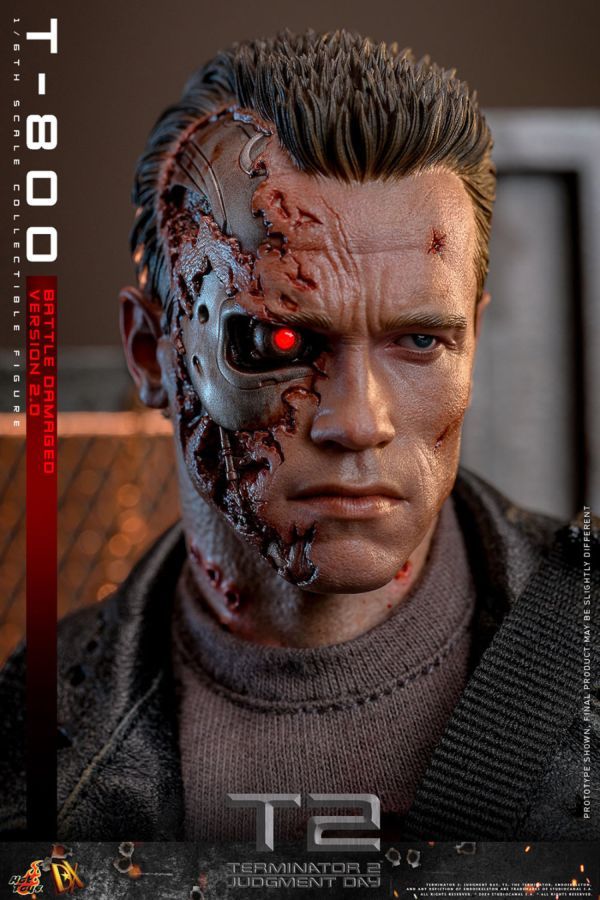 Terminator 2: Judgment Day – T-800 (Battle Damaged 2.0) 1:6 Collectable Action Figure