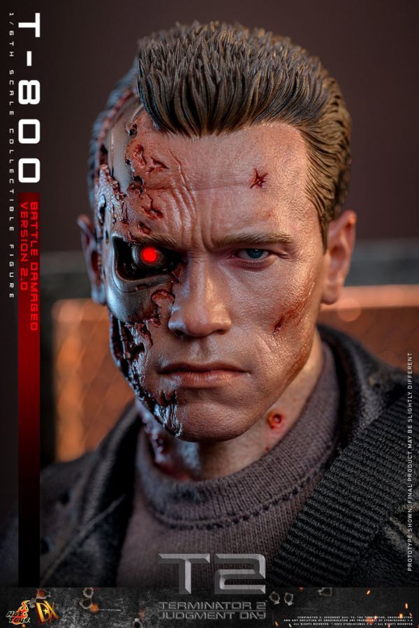Terminator 2: Judgment Day – T-800 (Battle Damaged 2.0) 1:6 Collectable Action Figure