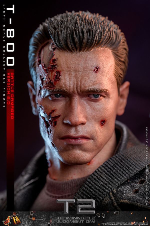 Terminator 2: Judgment Day – T-800 (Battle Damaged 2.0) 1:6 Collectable Action Figure