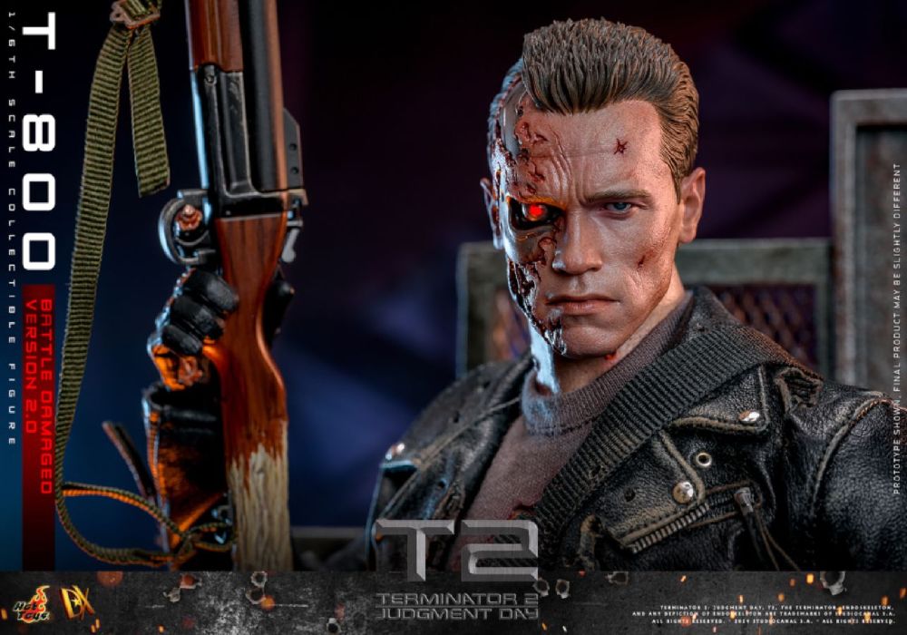 Terminator 2: Judgment Day – T-800 (Battle Damaged 2.0) 1:6 Collectable Action Figure