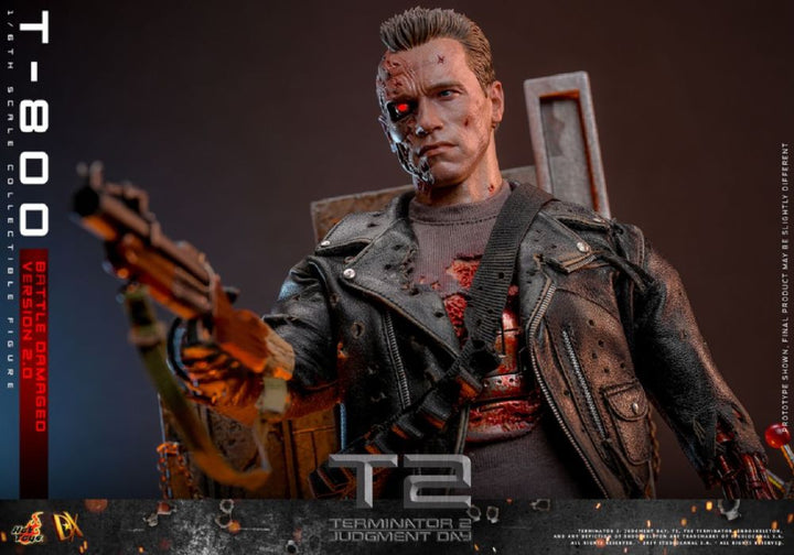 Terminator 2: Judgment Day – T-800 (Battle Damaged 2.0) 1:6 Collectable Action Figure