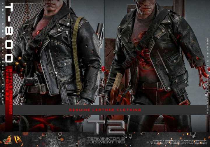 Terminator 2: Judgment Day – T-800 (Battle Damaged 2.0) 1:6 Collectable Action Figure