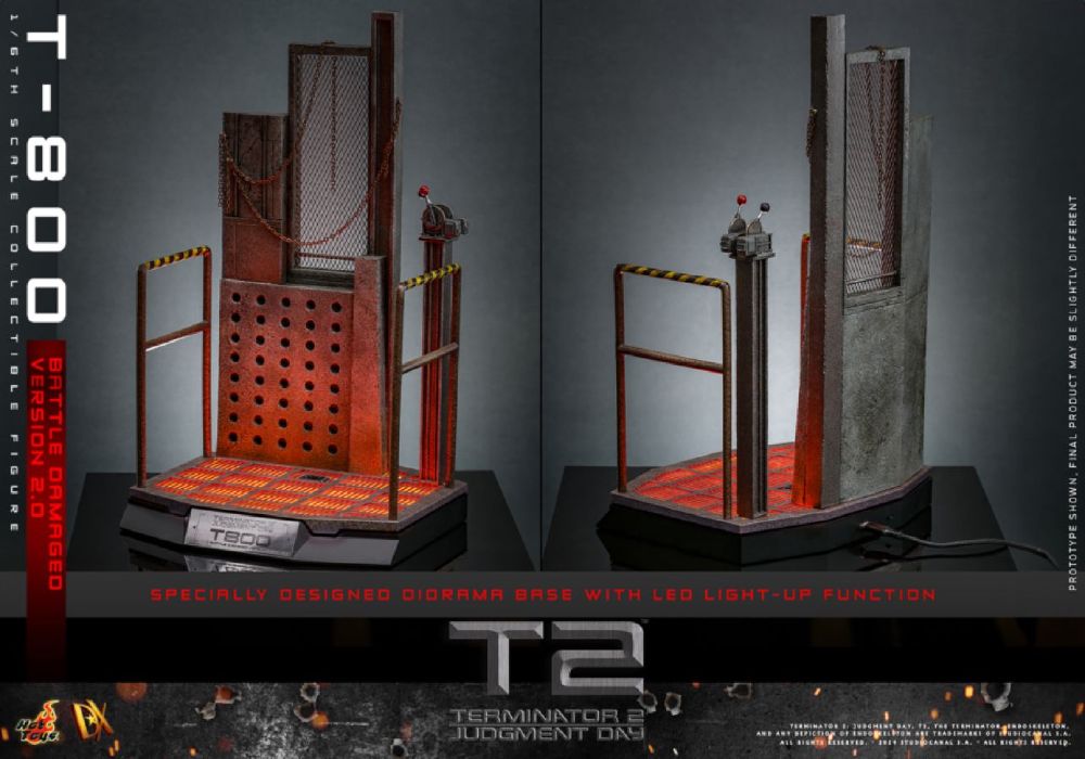 Terminator 2: Judgment Day – T-800 (Battle Damaged 2.0) 1:6 Collectable Action Figure