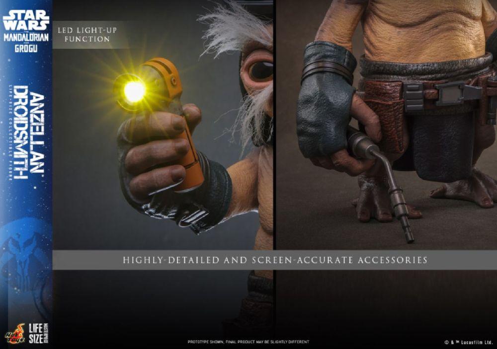 The Mandalorian &amp;amp; Grogu (2026) – Anzellan Droidsmith 1:1 Scale Figure