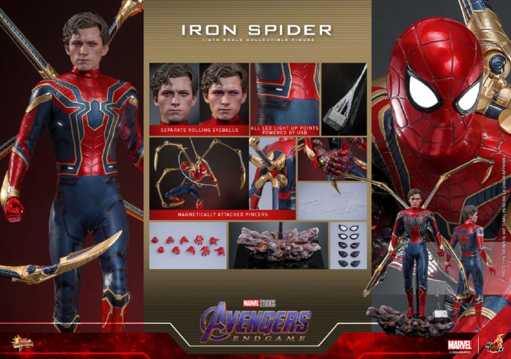 Avengers 4: Endgame – Iron Spider 1:6 Scale Collectable Action Figure