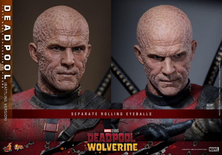 Deadpool &amp; Wolverine – Deadpool (Battling Version) 1:6 Scale Collectible Action Figure