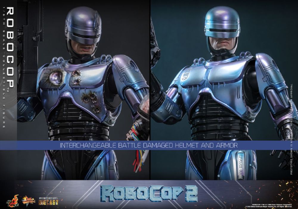 RoboCop 2 – RoboCop Diecast 1:6 Scale Collectable Action Figure