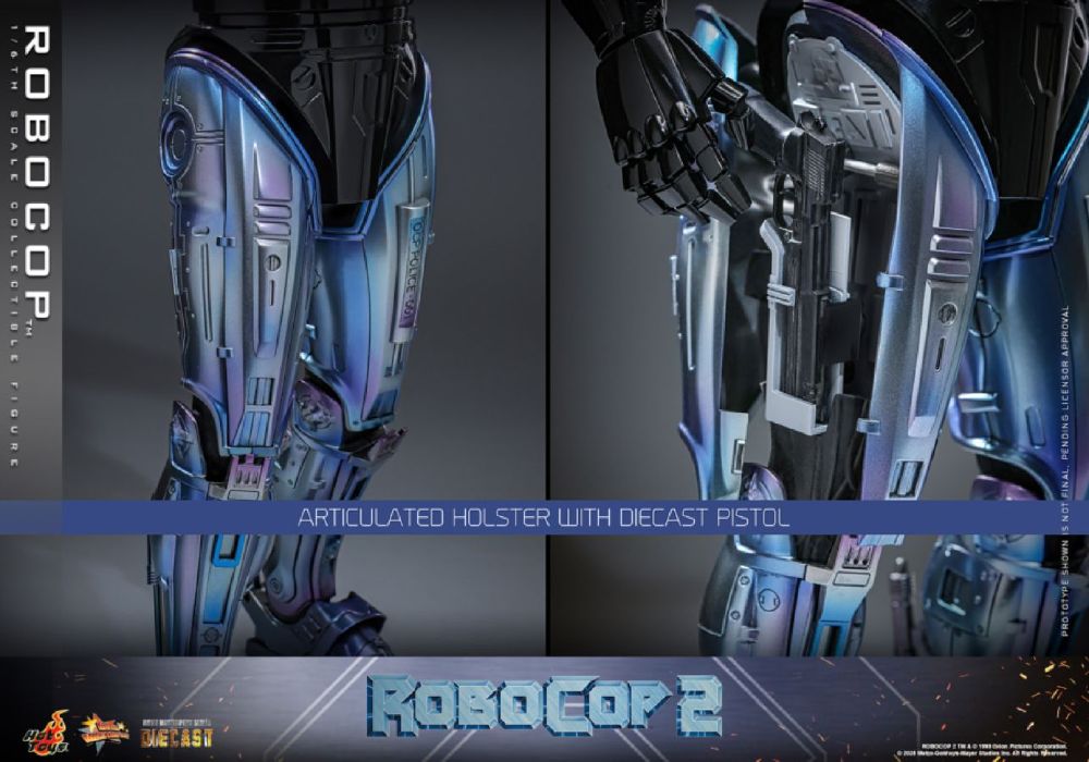 RoboCop 2 – RoboCop Diecast 1:6 Scale Collectable Action Figure